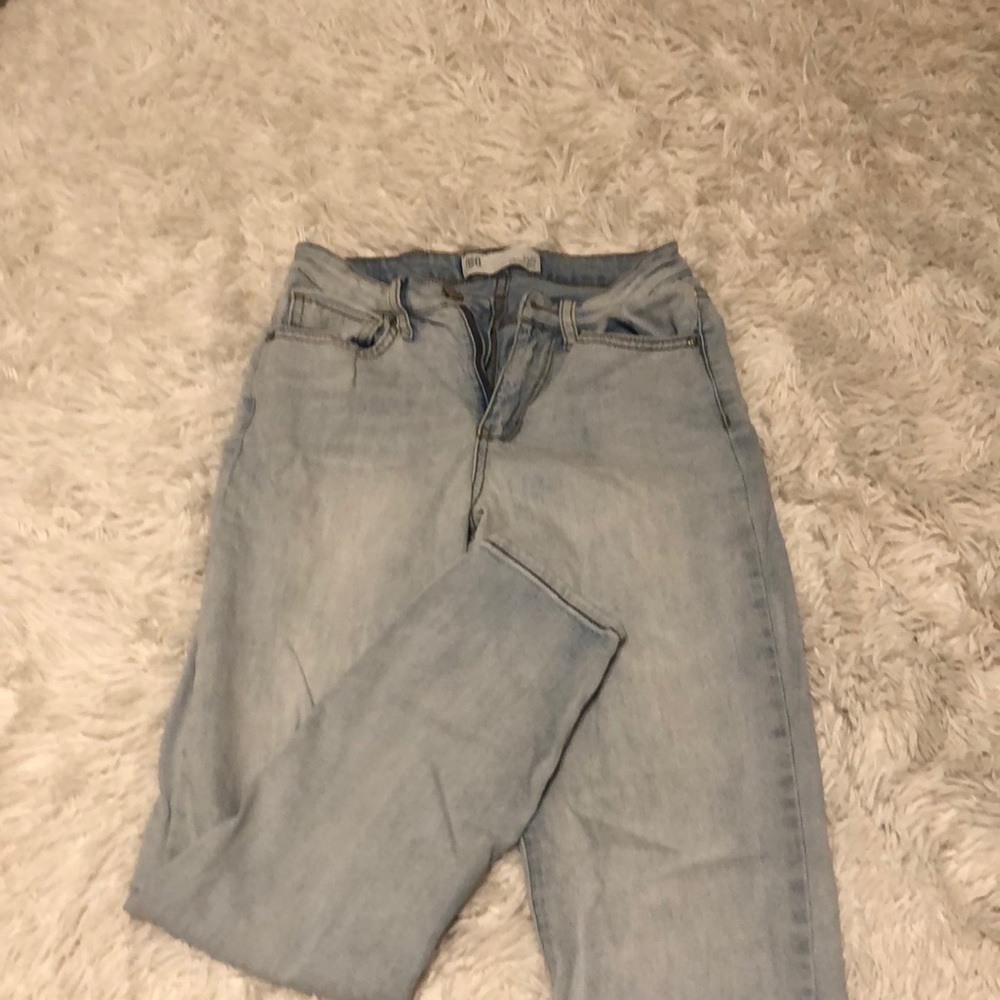 Light washed jeans. Very comfy.